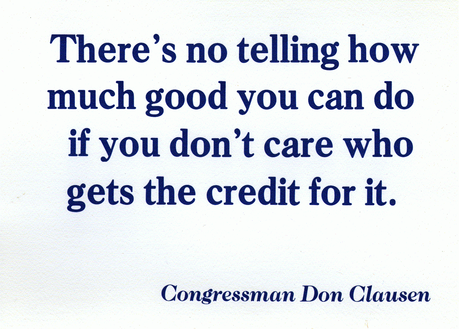 A quote by Don Clausen