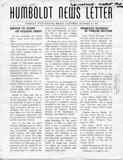 Cover image of the December 29, 1943 Humboldt Newsletter