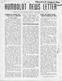 Cover image of the May 25, 1944 Humboldt Newsletter