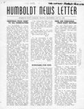 Cover image of the July 25, 1944 Humboldt Newsletter