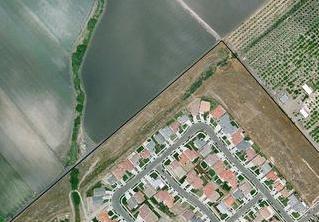 Overhead image of land use