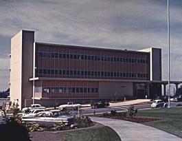Image of the HSU Library in 1962