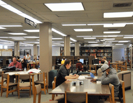 Image of the HSU Library in 2011
