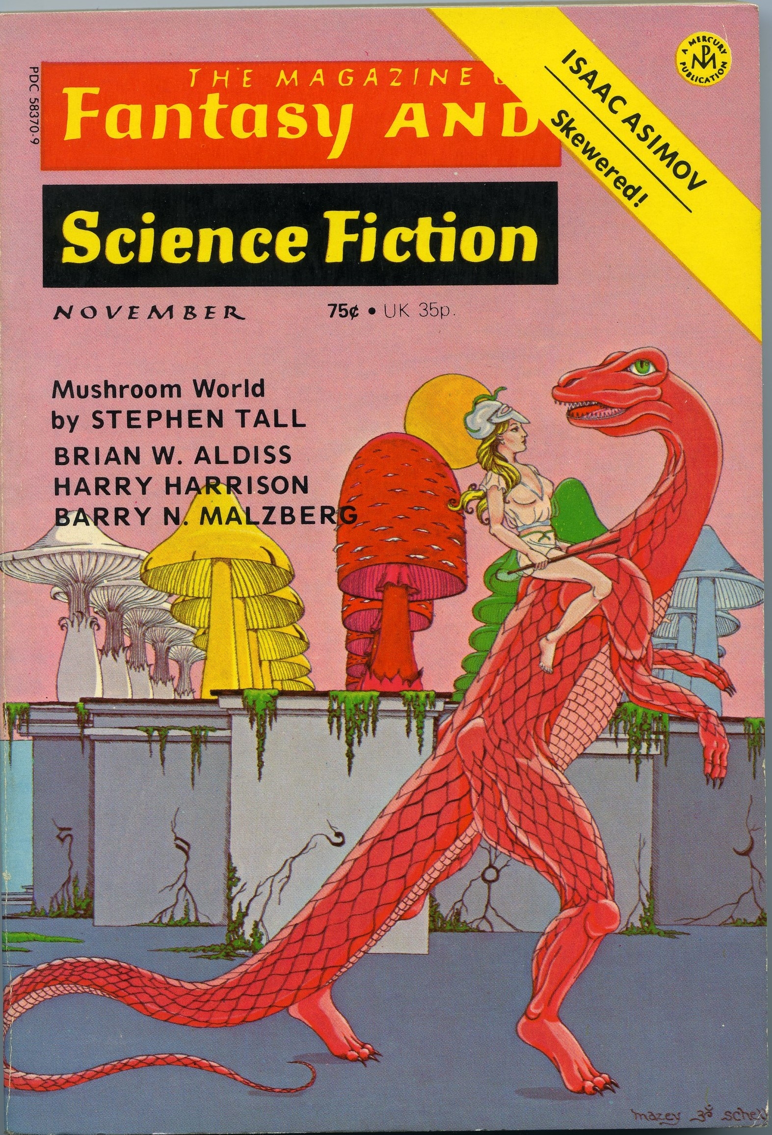 dragon on magazine cover